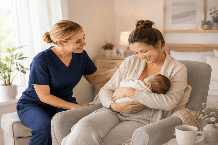 Postpartum home care support